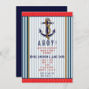 Pesquisar por listras azuis e brancas convites Elegante