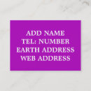 Pesquisar por violeta escura cartao de visita Para todos