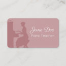 Pesquisar por pianista cartao de visita Professor