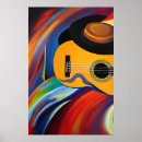 Pesquisar por guitarra colorida pôsteres pósteres Instrumentos