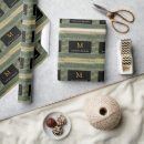 Pesquisar por verde exército papel de presente Monograma