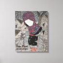 Pesquisar por ilustração vintage impressão de canvas Elegante