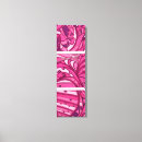 Pesquisar por cores abstratas impressão de canvas Rosa