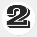 Pesquisar por número 2 adesivos Contagem