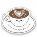 Pesquisar por latte do café adesivos Para todos