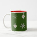Pesquisar por enfeites de natal canecas Flocos de neve