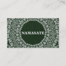 Pesquisar por namaste cartao de visita Terapia de massagem