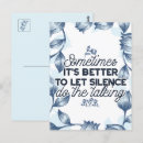 Pesquisar por silêncio cartoes postais Citações inspiradoras