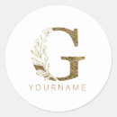 Pesquisar por monograma g adesivos Floral