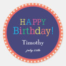 Pesquisar por aniversário laranja adesivos Vinhetas de aniversário