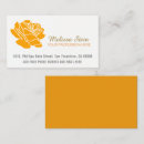 Pesquisar por laranja tangerina cartao de visita Floral