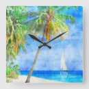 Pesquisar por praia relogios de parede Aquarela