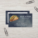 Pesquisar por tacos cartao de visita Restaurante mexicano