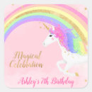 Pesquisar por unicórnio arco íris adesivos Menina