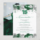 Pesquisar por balão verde convites Quinceanera