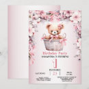 Pesquisar por girl teddy bear convites Primeiro aniversario