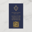 Pesquisar por monogramas dourados cartao de visita Para ele