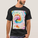 Pesquisar por espiral arco íris camisetas Padrão