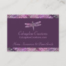 Pesquisar por libélula cartao de visita Feminino