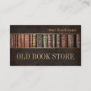 Pesquisar por livros velhos cartao de visita Biblioteca