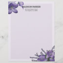 Pesquisar por lavanda papel de carta Simples