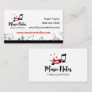 Pesquisar por music notes cartao de visita Piano