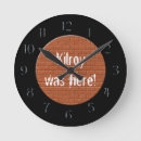 Pesquisar por tijolo vermelho parede relogios de parede Grafite