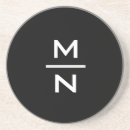 Pesquisar por alfabeto do monograma porta copos Iniciais