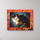 Pesquisar por gato colorido impressão de canvas Bonito