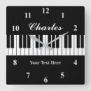 Pesquisar por pianista relogios de parede Teclas