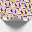 Pesquisar por pinguins papel de presente Pinguim