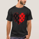 Pesquisar por bolinhas vermelhas camisetas Coração