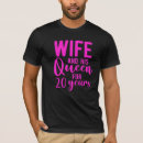 Pesquisar por 20 anos de casamento camisetas Esposa