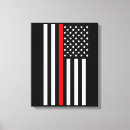 Pesquisar por bombeiros impressão de canvas De combate ao fogo