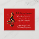 Pesquisar por símbolo música de cartao de visita Preto