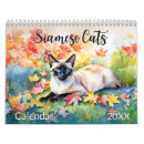 Pesquisar por gato siamese calendarios Animal