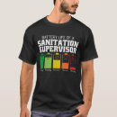 Pesquisar por saneamento camisetas Engraçado
