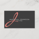 Pesquisar por rosa do coral cartao de visita Moderno