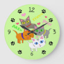 Pesquisar por o gato relogios de parede Para pets