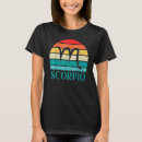 Pesquisar por sinal do sol camisetas Escorpião