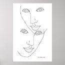 Pesquisar por desenho preto branco mulher pósteres Moderno