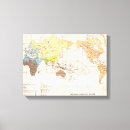 Pesquisar por mapas velho mundo de impressão de canvas Cartografia