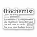 Pesquisar por bioquímica adesivos Bioquímico