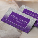 Pesquisar por diamante roxo cartao de visita Salão de beleza