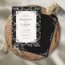 Pesquisar por gótico preto branco casamento convites Qualquer pessoa