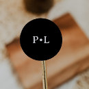 Pesquisar por monograma casamento adesivos Simples