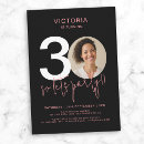 Pesquisar por moderno aniversário de 30 anos convites Chic