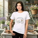 Pesquisar por bicicleta floral camisetas Primavera