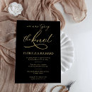 Pesquisar por convite para preto e ouro casamento convites Casal