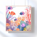 Pesquisar por peixes coloridos pósteres Aquarela
